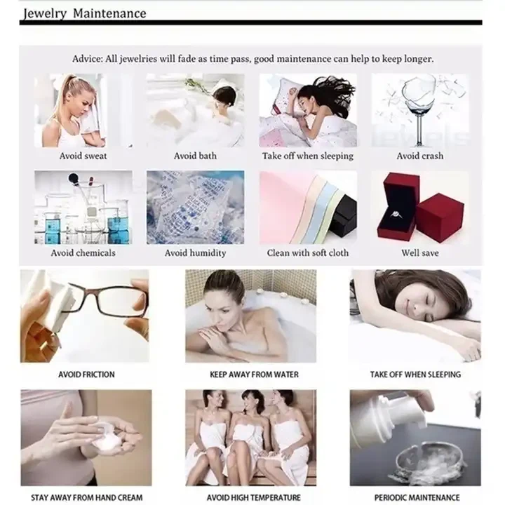 Collar para mujer tenis de diamantes talla marquesa de 18 quilates enchapado en oro blanco de 14 quilates .925 Foto 4 de 4