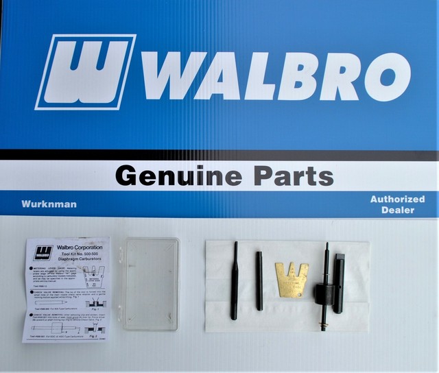 Walbro Carburetor Repair Tool Kit 500538 Chain Saw Blower Trimmer W