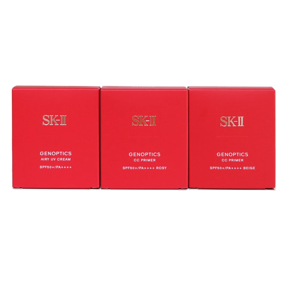 SK2 SK-II Genoptics UV CC Primer SPF 50+/PA++++ 30g + Gift (Airy, Rosy, Beige) - Image 3 of 4