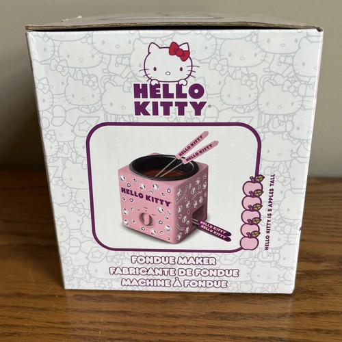 Hello Kitty Sanrio Fondue Maker - Brand New In Box. Includes 4 Fondue Forks - Picture 4 of 7