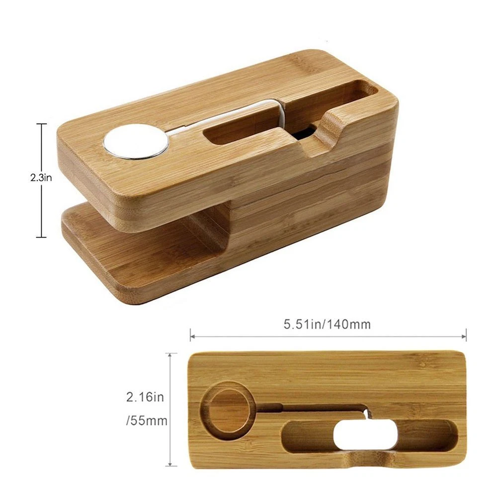 Apple watch dock wood new arrivals