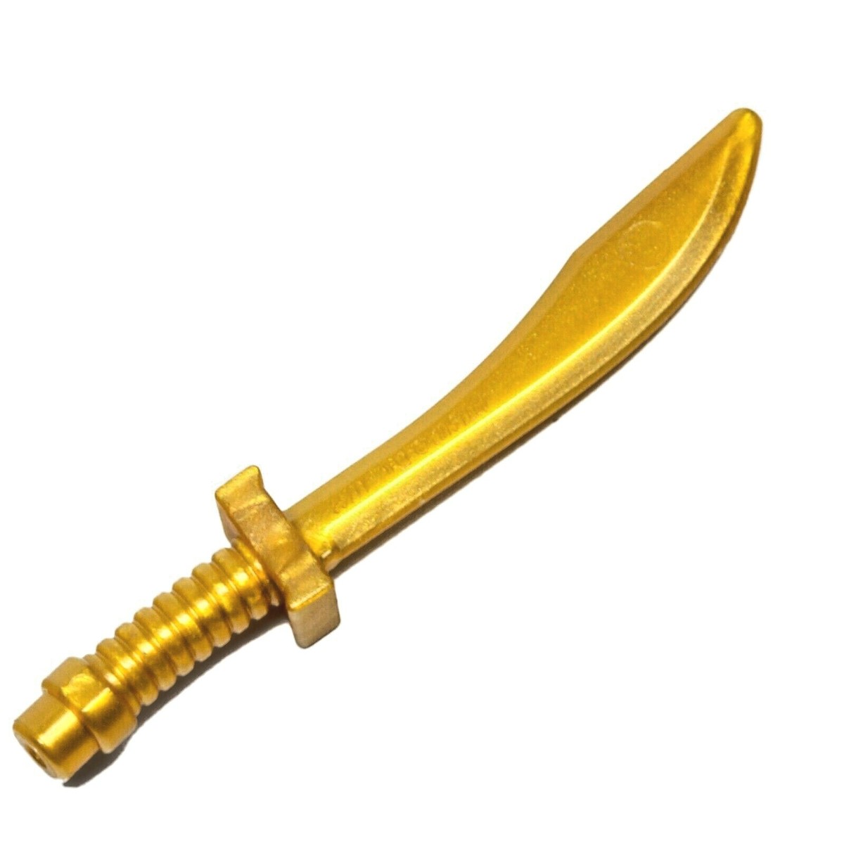 NEW LEGO - Weapon - sword - Saber/Dao Curved Blade Gold