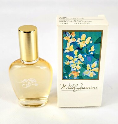 Vintage Avon Out Of The Past Wild Jasmine Mini Cologne Splash