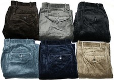 Mens M&S Corduroy Cord Luxury Trousers Stretch Jumbo Comfort fit Regular Marks