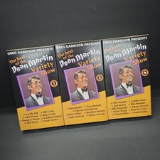 The Best of Dean Martin Variety Show VHS Lot Volumes 1 2 And Specal Used Working