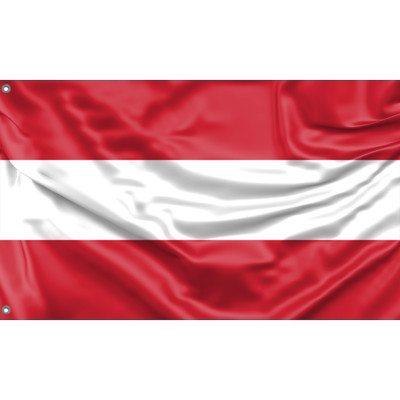 Austria Flag Unique Design, 3x5 Ft / 90x150 cm, EU Made