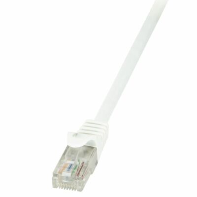 2m CAT.6 Patchkabel Netzwerkkabel weiß Ethernet LAN DSL Kabel RJ45 CAT 6