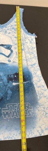 New Star Wars chemise nightie sleep women XL stormtrooper lace sleeveless pajama - Picture 8 of 8