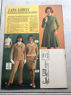 Magazine Lana Lobell Fashion 1966 - 1967 Original Vintage_LDP Shop