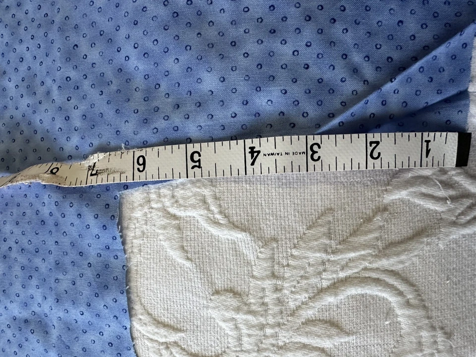 Tela De Colección Robert Kaufman Verano En El Jardín Pequeños Círculos Azules Sobre Azul #D6063 Foto 4 de 4