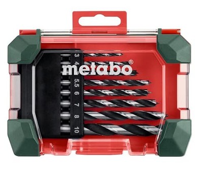 Metabo 626705000 Set of 8 Wood Drill Bits
