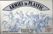 Armies in Plastic: Mounted Arab Warriors (1900) North Africa - 1/32 Scale (54mm)