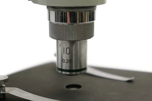 SPI - Vintage MICROSCOPE Model No. 1840 (Sub No. 9362) in Wooden Case - Picture 5 of 8