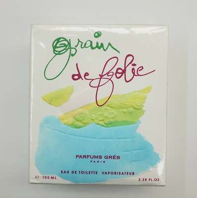 Gres Grains De Folie EDT Spray 3.38 FL. OZ. NWB