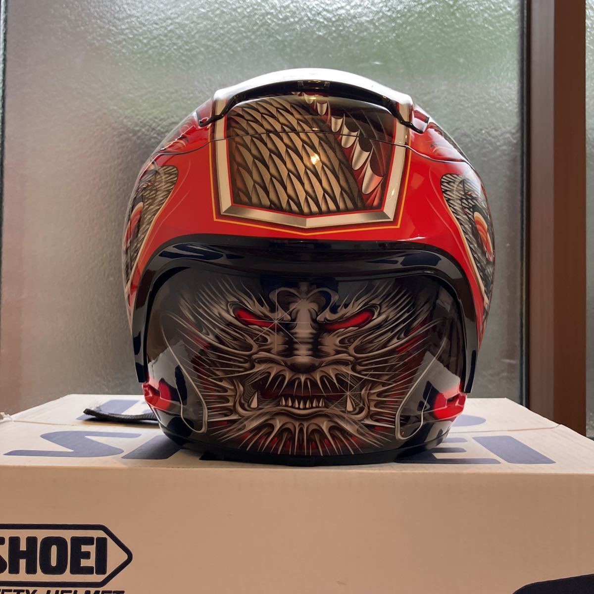 SHOEI Full Face Helmet X TWELVE X 12 KIYONARI Replica S Size SHOEI Full Face Helmet X TWELVE X 12 KIYONARI Replica S Size