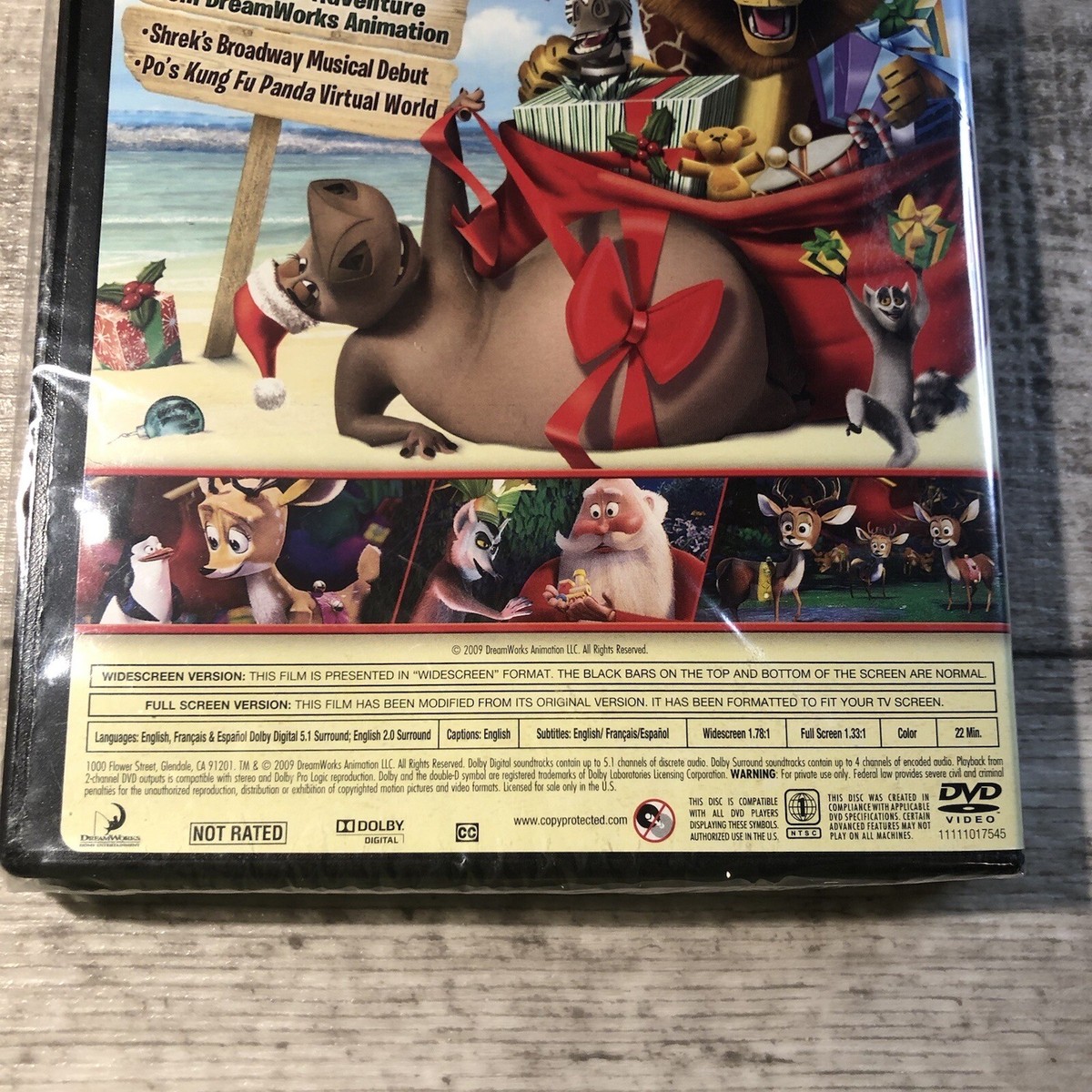 Merry Madagascar New DVD - Christmas c. 2009 | eBay