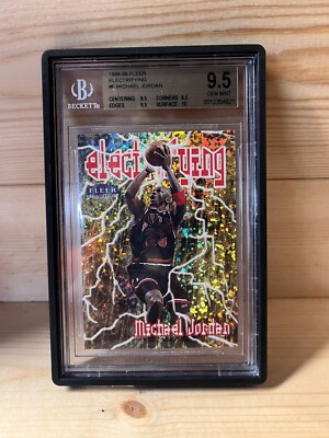 1998-99 Fleer Tradition Electrifying Michael Jordan BGS9.5