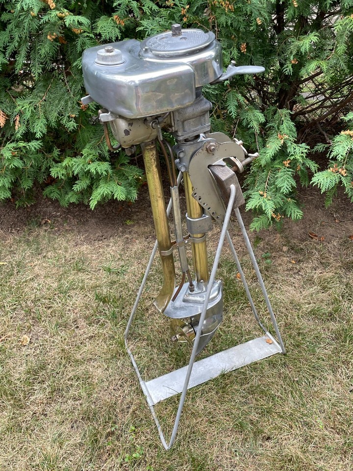 Vintage Neptune Muncie Gear Works Outboard Motor model CB12A For