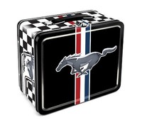 Aquarius Ford Mustang Embossed Tin Lunch Box , New, Free Shipping on sale Aquarius Ford Mustang Embossed Tin Lunch Box , New, Free Shipping on sale