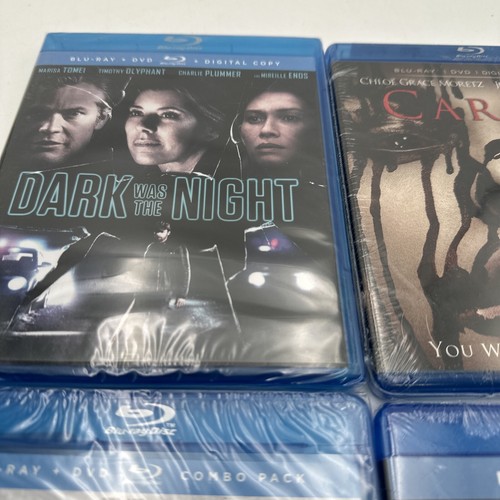 Lot 4 Factory Sealed Horror Blu-rays DVDs The Purge Carrie Dark Was The Night - Picture 5 of 14