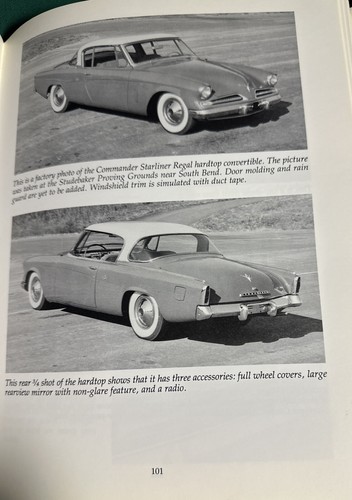 STUDEBAKER 1953 1954 FINEST RESTORATION GUIDE MANUAL STARLINER BOOK BRIDGES - Picture 4 of 10