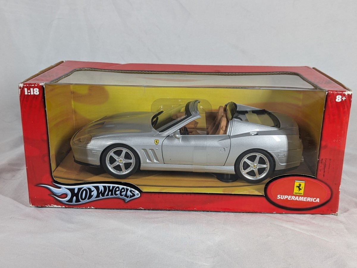 La Ferrari SuperAmerica rouge en miniature de Hot Wheels pour Shell au