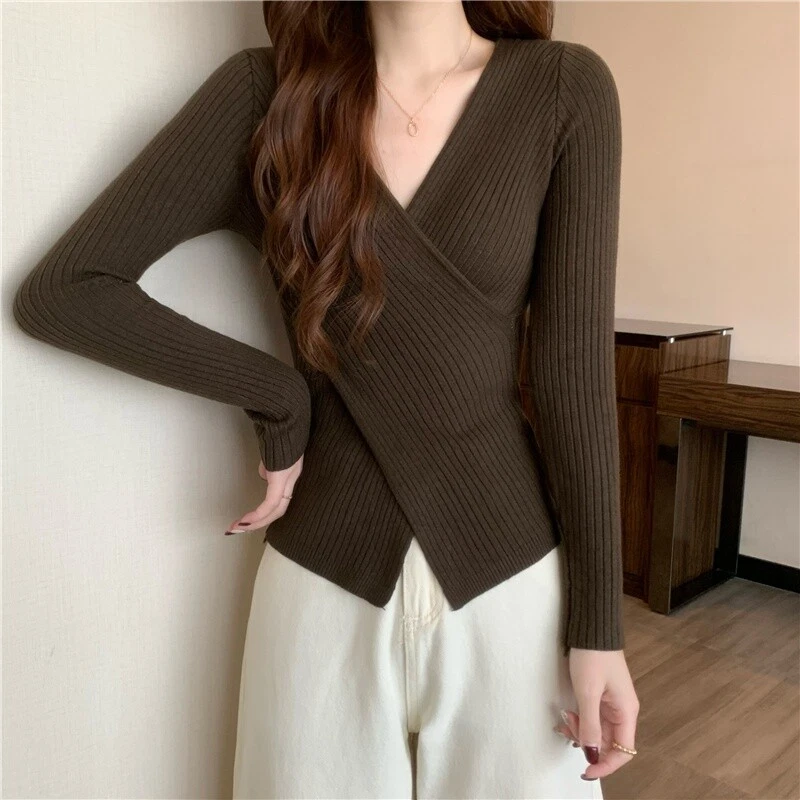 Pullover wrap best sale sweater