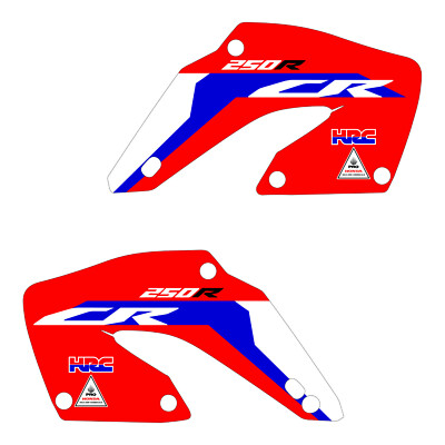 CR250R 2000-2001 shroud graphics 21+ style red FREE SHIPPING!!