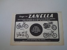 advertising Pubblicità 1972 MOTO ZANELLA 125 RUTERA/175 LA PONDEROSA/Z-CARGA 175