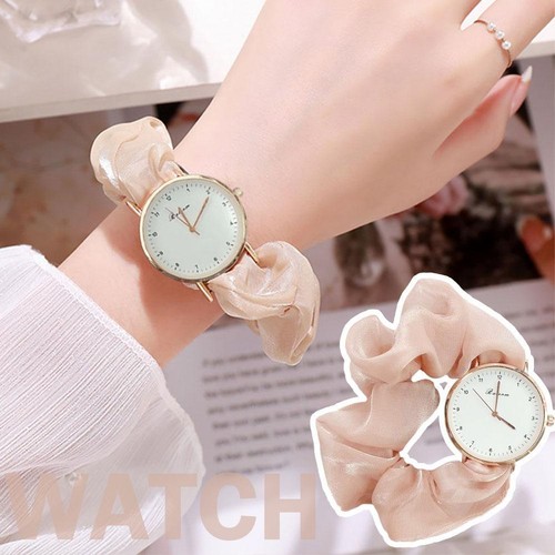 Creative Ribbon Watch Hairpin Hair-Ring Unique Fashion Quartz Watch New F4 - Picture 3 of 29