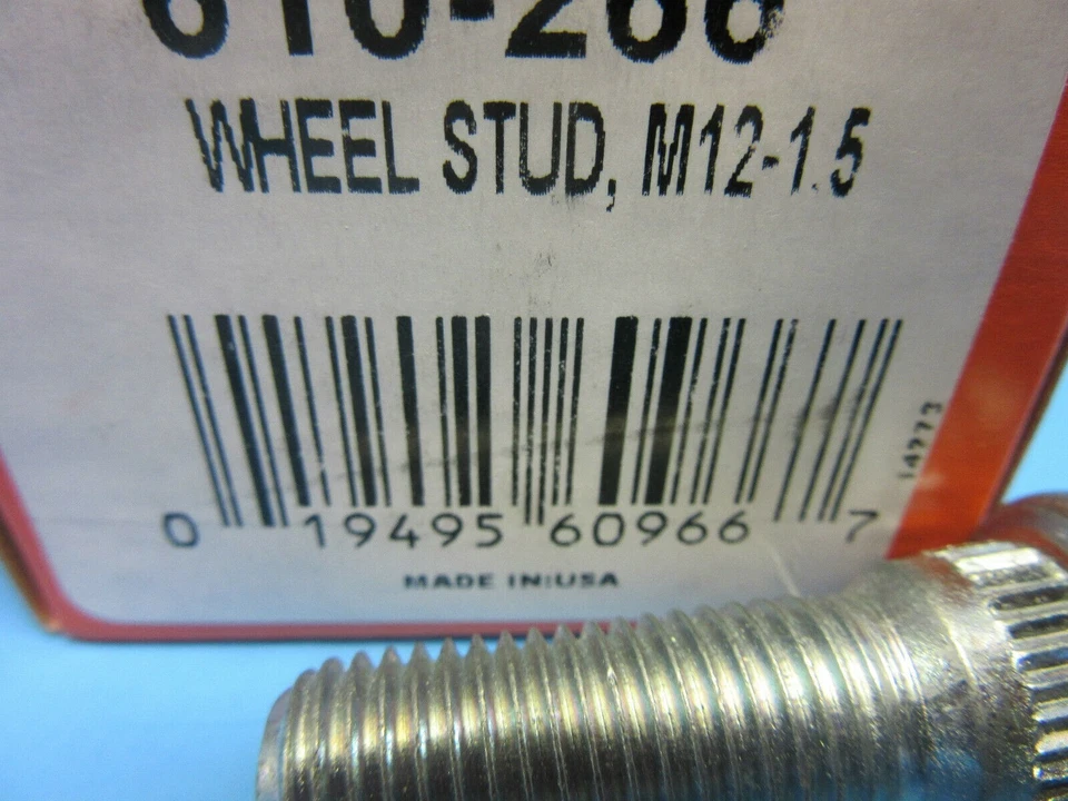 Dorman 10 Wheel Lug Studs Rear L & R Replace GMC OEM # 610186 - Image 2 of 4