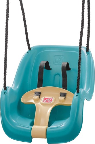 Comfortable Toddler Swing Seat with Harness - Fits Most Backyard Sets, Age 9M-3Y - Picture 8 of 8