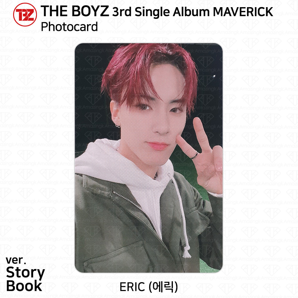 The Boyz 3rd Single Album Maverick Official Photocard Poster Eric