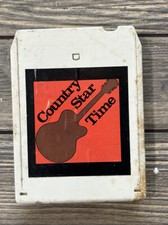 Vintage 1977 Country Star Time 8 Track Cartridge BA 14884