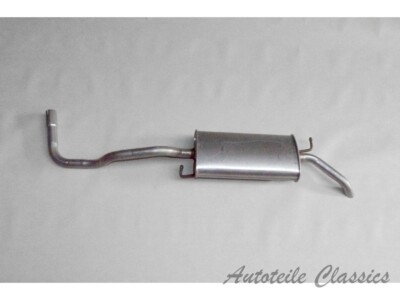 MTS Endtopf NEU für Seat Cordoba VW Polo Classic Variant 1.4 Auspuff Anbauteile