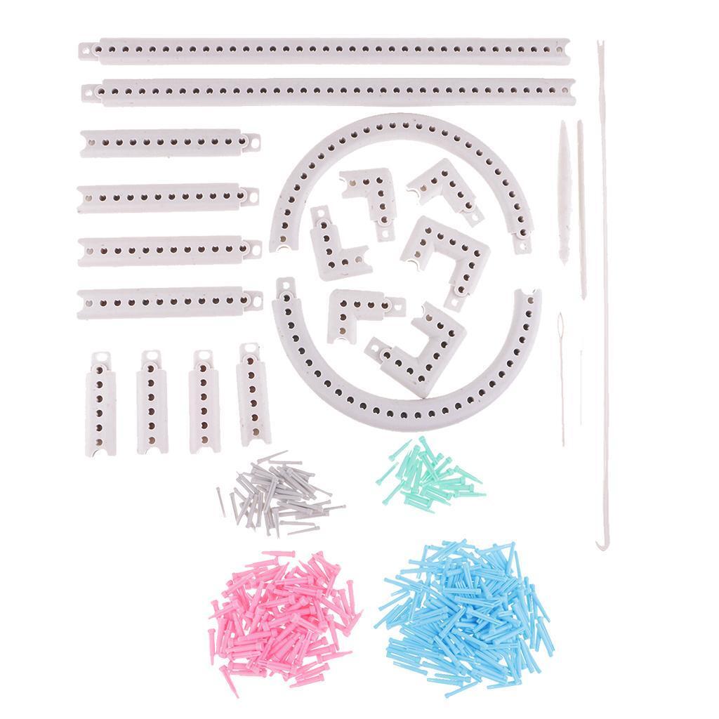 HOMSFOU Lot De 20 Planches à Enrouler La Laine Multicolores – Outil Tricot DIY, Plastique Solide, 10,5 X 4,5 Cm - 4