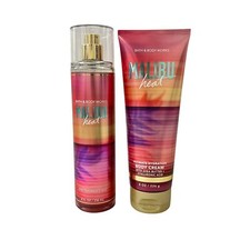 Bath  Body Works Malibu Heat Mist  Body Cream Set