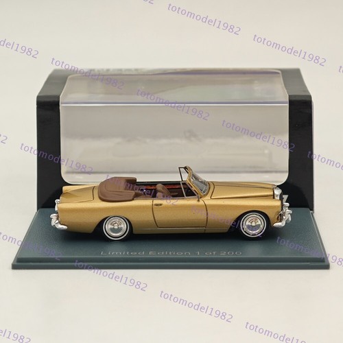 NEO 1/87 Bentley SIII Continental Mulliner Park Ward Convertible Resin Car