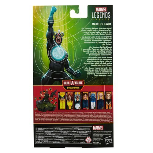 X-Men Marvel Legends Havok 6-Inch Action Figure (Bonebreaker BAF) - Picture 3 of 11