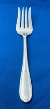 Lenox Tudor Bead Stainless, 18/10, Rope Edge - Serving Fork 8 1/2"