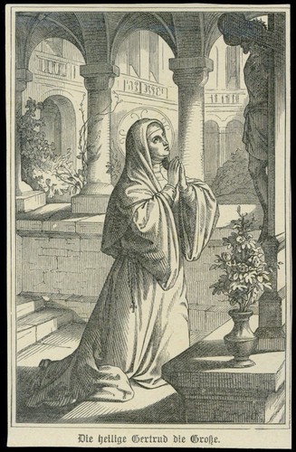 santino litografia 1800 S.GERTRUDE LA GRANDE - 第 1/1 張圖片