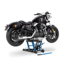 Ponte Sollevatore Moto Cric Idraulico ConStands Midlift L nero-blu