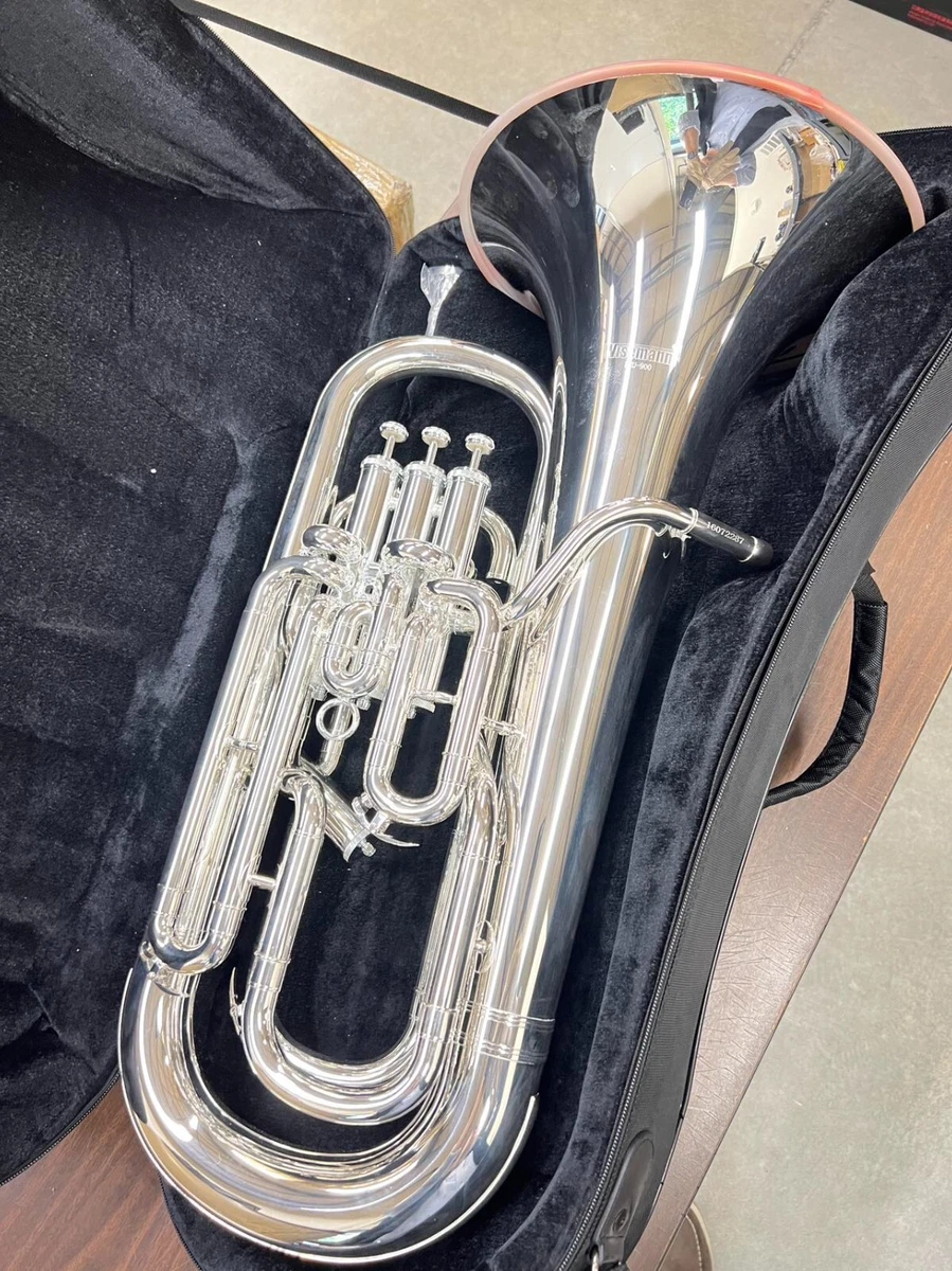Wisemann DEU 900 3 1 Compensating Euphonium Silver plated finish