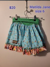 Matilda Jane Ice Cream Skirt Girls Size 6