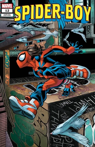 SPIDER-BOY #12 TODD NAUCK SPIDER-MAN #7 RAMOS HOMAGE VARIANT LTD 800 SPIDER-GIRL