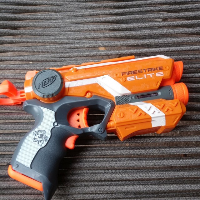 nerf gun with laser