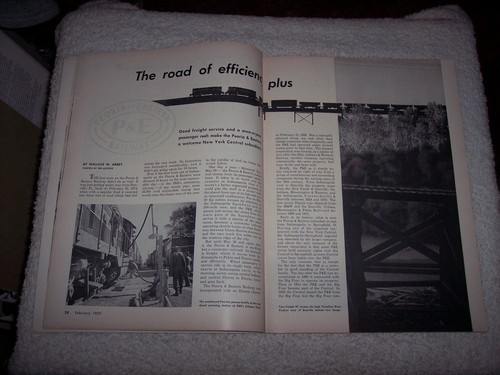 TRAINS & TRAVEL MAGAZINE--FEBRUARY 1953 #221 - Imagen 6 de 7
