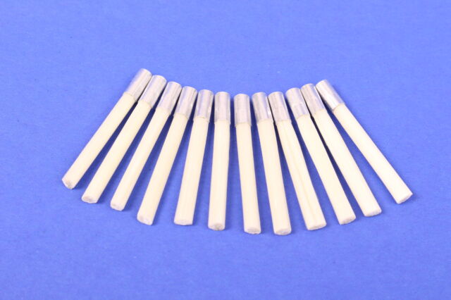 12 Glasfaser Ersatzpinsel 4 mm Glasfaserradierer Polierstift Reinigungsstift