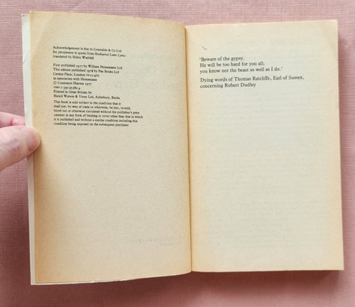 The Queen and the Gypsy by Constance Heaven, 1978, Paperback - Picture 4 of 12