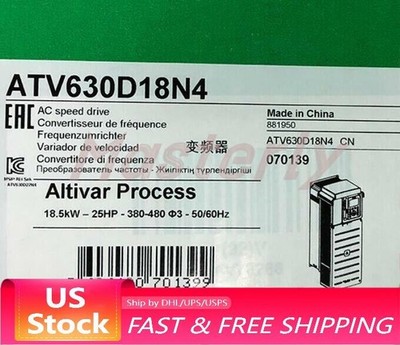 SND ATV630D18N4 Inverter  In Box One Year Warranty US Free TAX